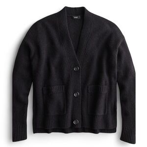 J. Crew Cropped Cardigan Sweater Supersoft Yarn